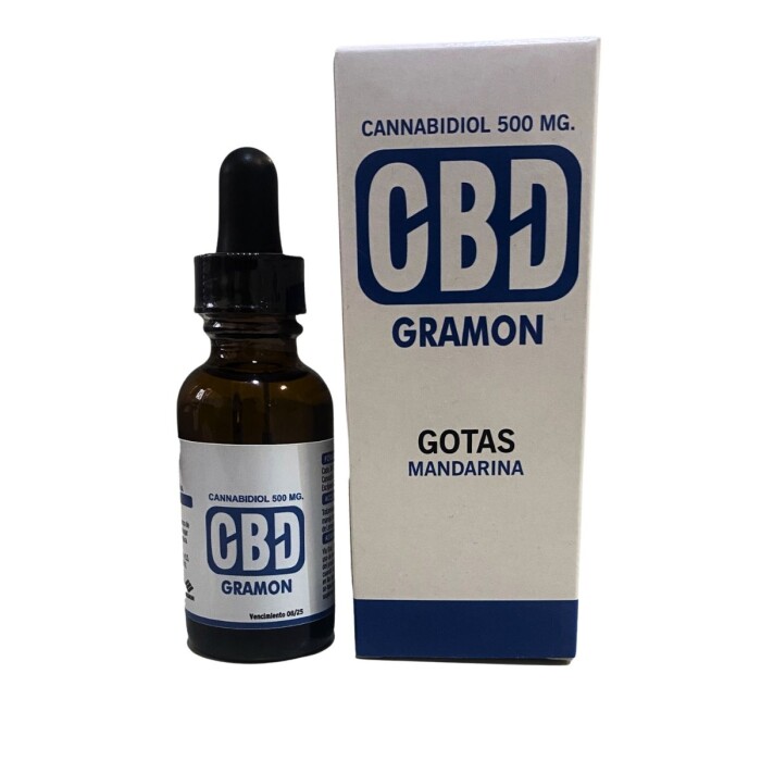 CBD GRAMON 500 MG.GTAS SUBLIG,FR X 30ML. única