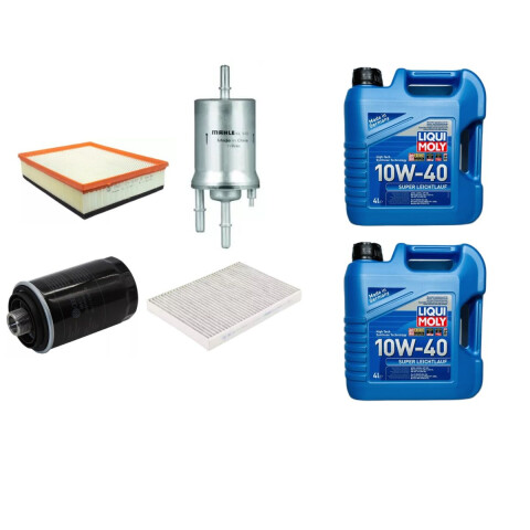 KIT DE FILTROS Y ACEITE 10W40 LIQUI MOLY (TSI) Kit De Filtros Y Aceite 10w40 Liqui Moly (tsi)