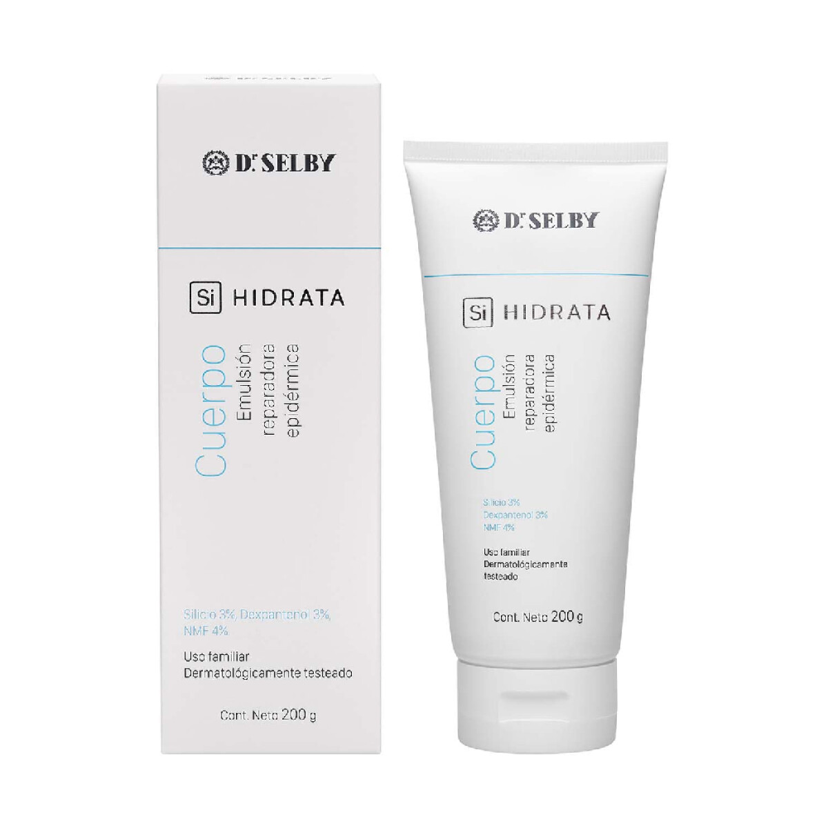 Emulsión Corporal Dr. Selby Si Hidra Reparadora Epidérmica 200ml 