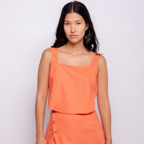 FALDA JANNEY Coral Oscuro