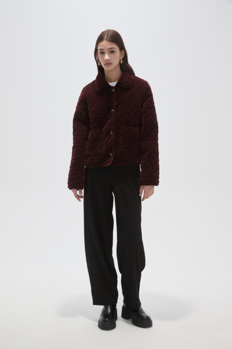 Chaqueta Liote Cereza Oscuro