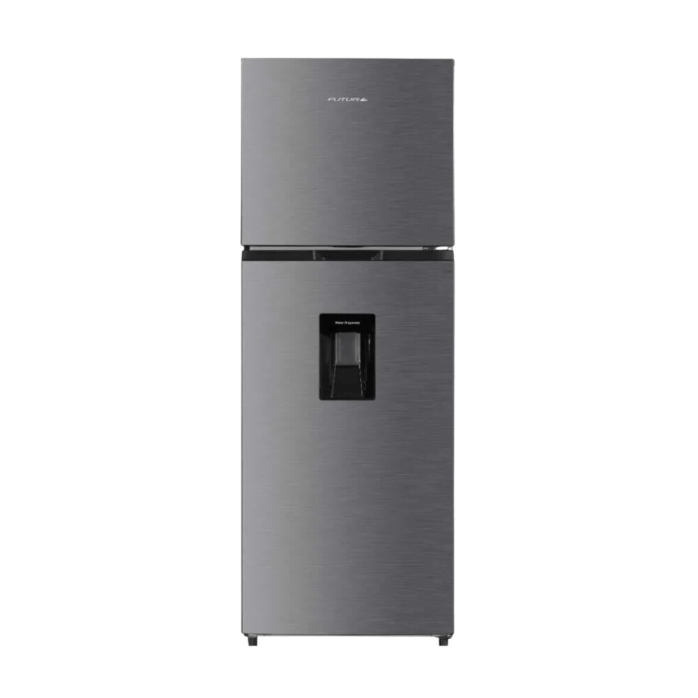 Refrigerador freezer superior Futura Plus FUT-350NFD-X acero inoxidable