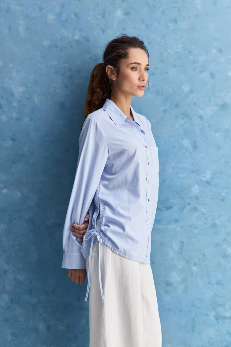 CAMISA BALU Celeste