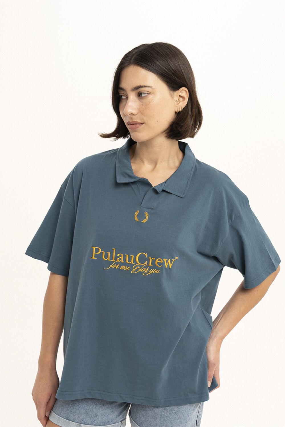 Remera Pulau Scuffi Azul