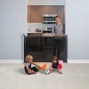 Puerta Flexible Lumax con Malla Retráctil de Seguridad Negro