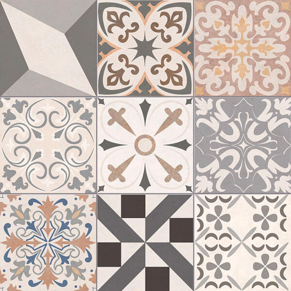 CERÁMICA DECORADA ALMEIDA REF.62HDA16 RECTIFICADA "A" 62X62 CM Cerámica Decorada Almeida Ref.62hda16 Rectificada "a" 62x62 Cm