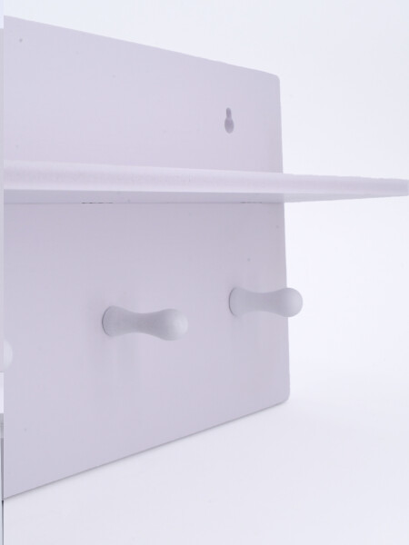 ESTANTE PORTALLAVES BLANCO