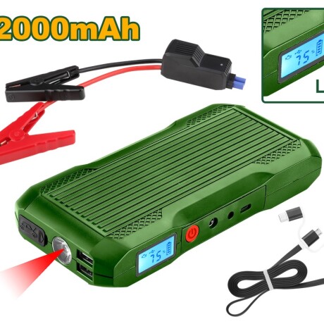 Arrancador Inalámbrico 12V 12000mAh Jadever Arrancador Inalámbrico 12V 12000mAh Jadever