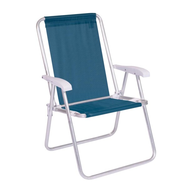 SILLA ALTA CONFORTO ALUMINIO SANNET SURTIDO PATRON