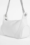 Bandolera correa cadena blanco