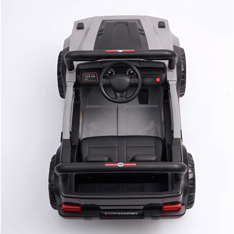 Auto A Bateria Cuatriciclo Wagon 4x4 C/control Remoto Gris