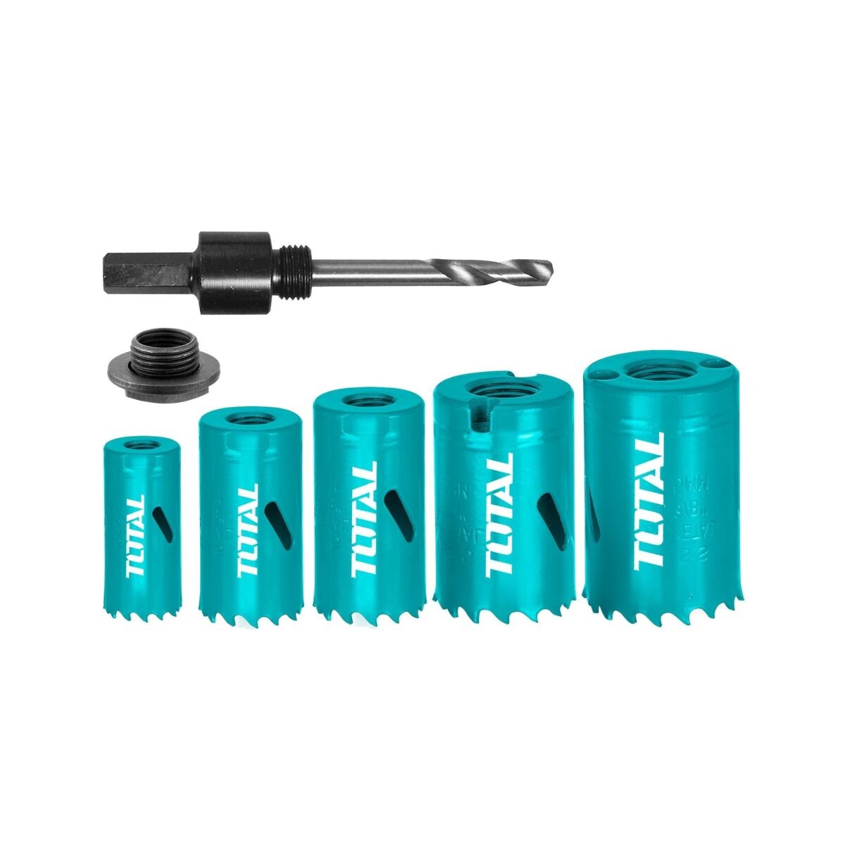 Kit De 5 Mechas Copa Bimetal Total 