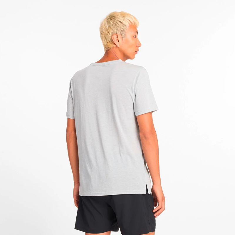 SPORT ESSENTIALS COTTON T-SHIRT Gris