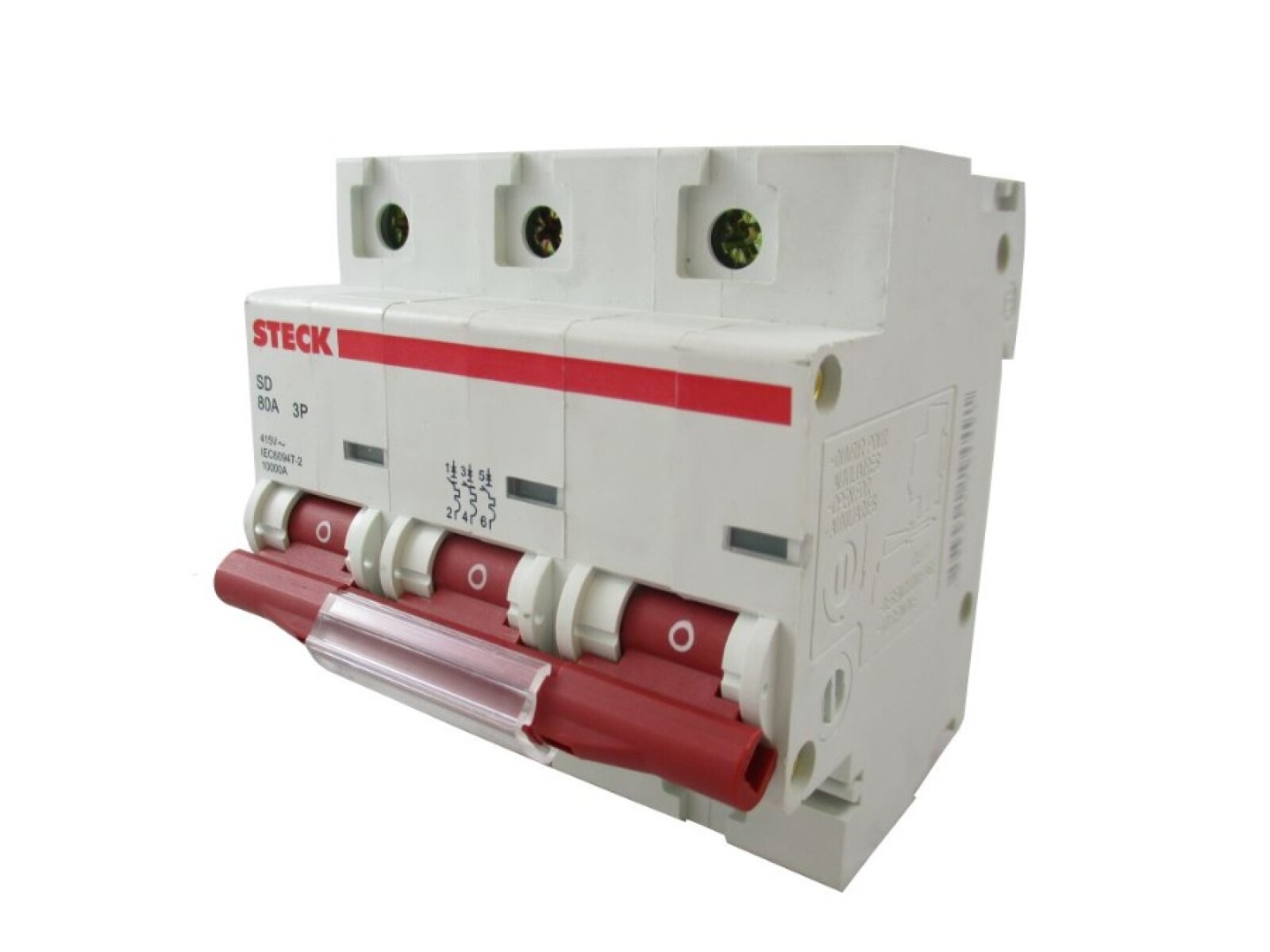 DISYUNTOR DIN 3X 80 A 10 KA STECK 