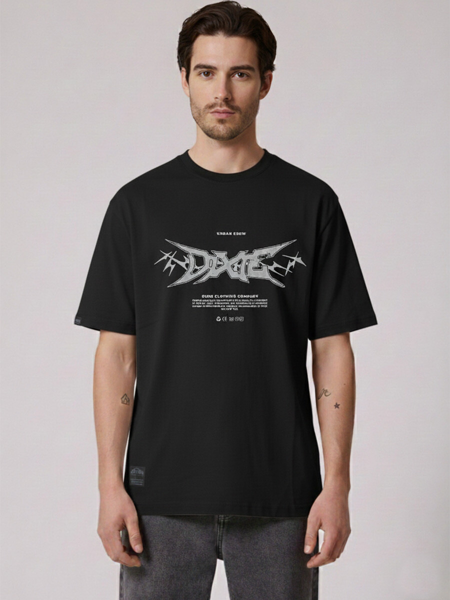 T-SHIRT SUBLIDO DIXIE - Negro 
