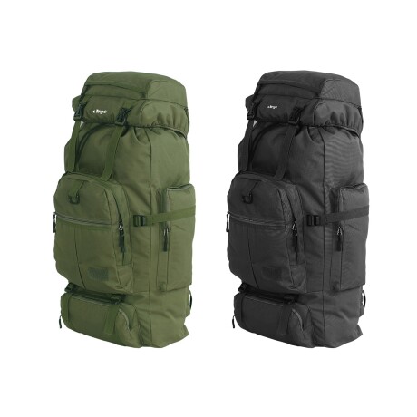 Bolso Mochila Arye Militar Solymar 80 lts Verde