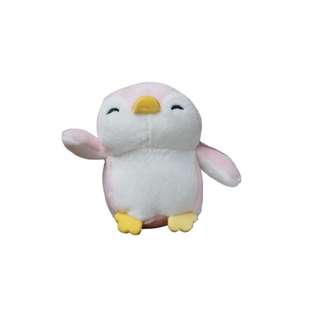 Llavero pingüino rosa