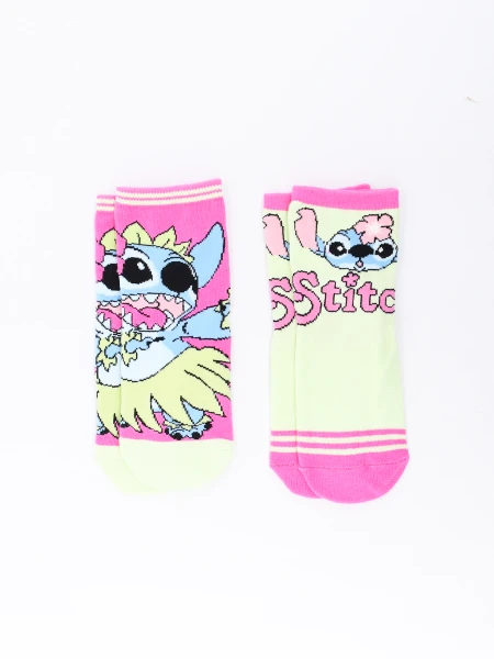 MEDIAS HAWAIIAN STITCH PACK X2 VARIANTE 1