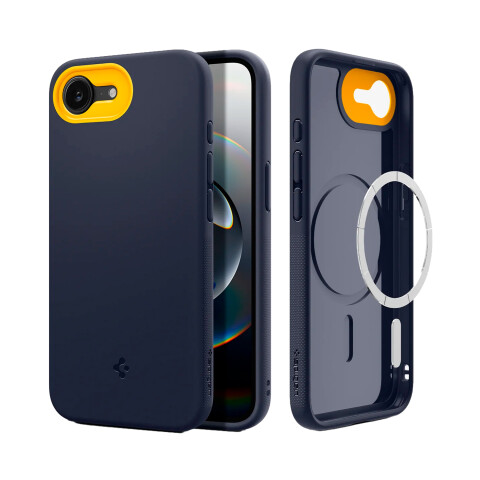 Spigen Funda Nano Pop (Mag Fit) iPhone 17e - Blueberry Navi Spigen Funda Nano Pop (Mag Fit) iPhone 17e - Blueberry Navi