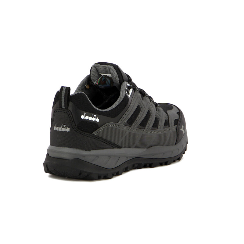 Championes Trekking Impermeables Diadora Unisex Negro-gris