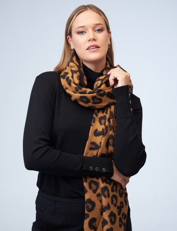 Pashmina Printed TOSTADO/MULTI