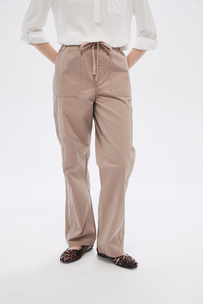 Pantalon Zazi - Taupe Claro 