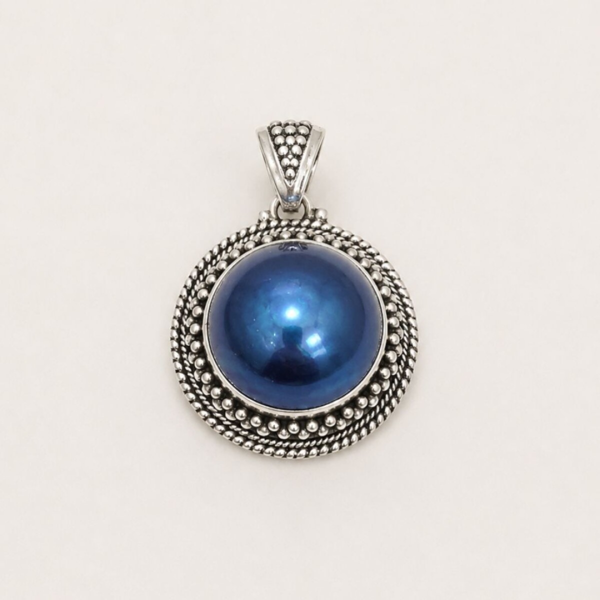 Dije Blue Pearl - Plata 925 