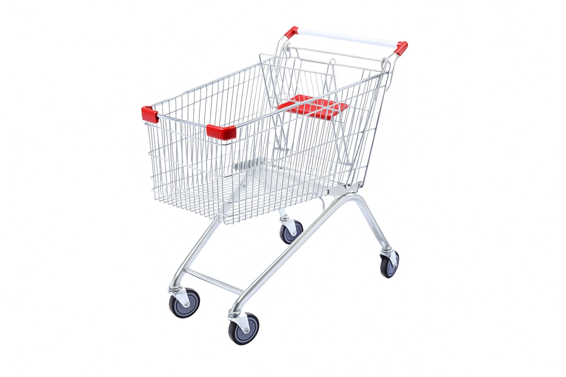 Carros De Supermercado 180l Rojo 
