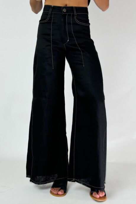PANTALON JACINTO NEW LINO Negro
