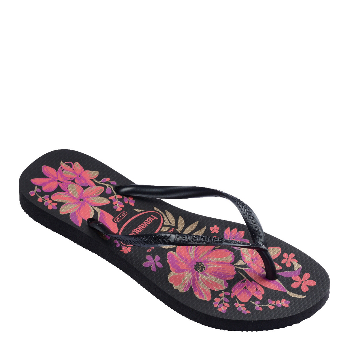 Sandalias de Mujer Havaianas Slim Organic Havaianas - Negro 