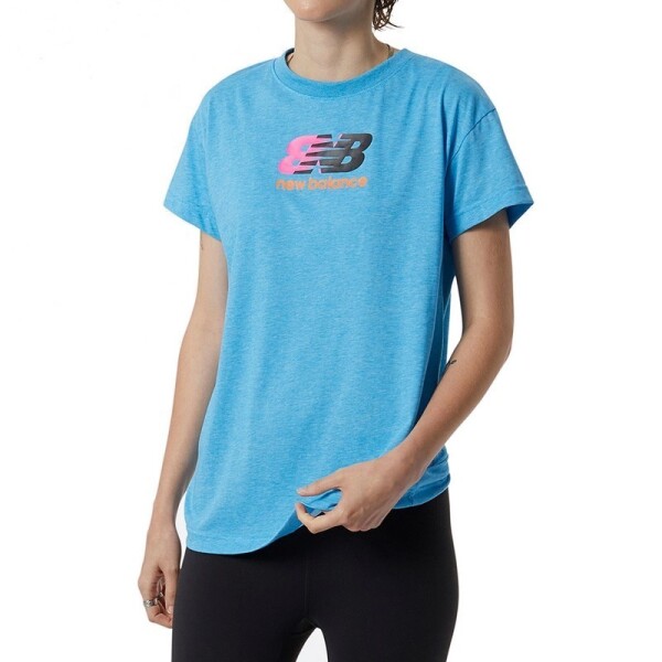 Remera New Balance Relentlees Azul