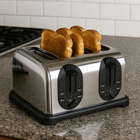 Tostadora inoxidable 4 ranuras Lacor Tostadora inoxidable 4 ranuras Lacor