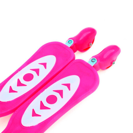 Monopatín Tripatín Tijera Regulable 4 Ruedas Infantil Rosa