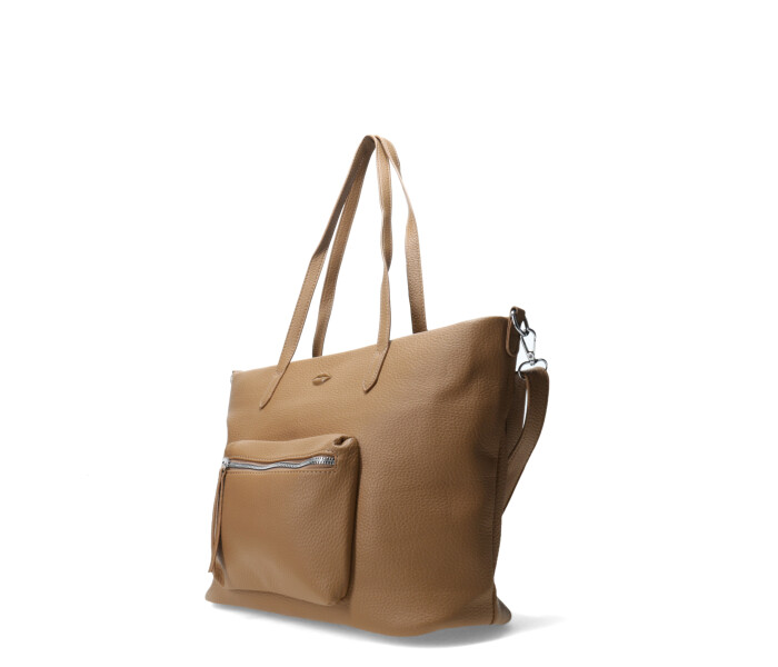 Cartera Las Oreiro Marrón Camel