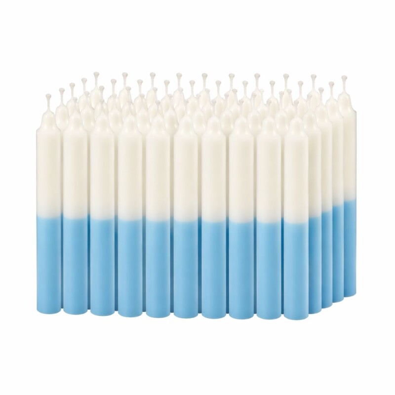 VELA N° 4 COMBINADA X50 Blanco/celeste