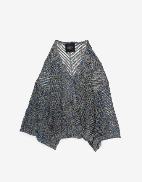 Kimonos Kimono De Noche Tejido - Negro