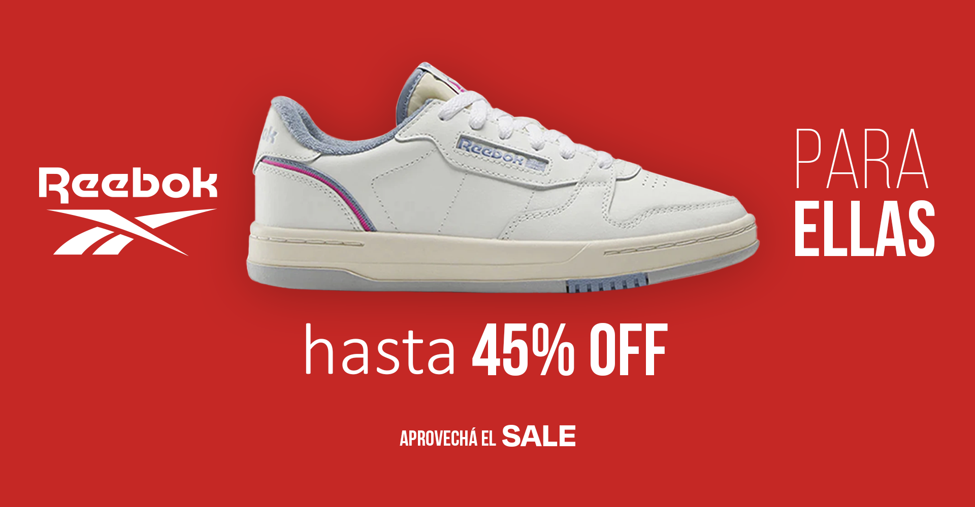 Reebok para ellas (SALE)