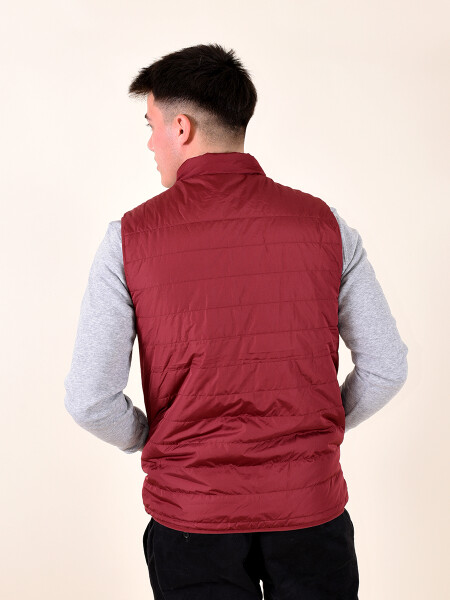 CHALECO REVERSIBLE HARRY BORDEAUX