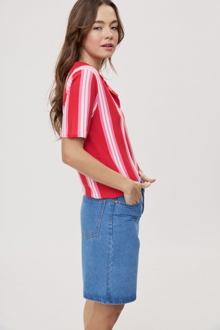 REMERA FEVORA Rojo