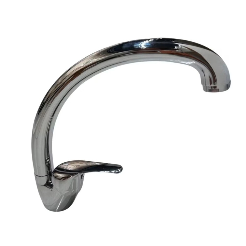 Grifería de Cocina Monocomando de mesada pico alto Capri cromado Grifería De Cocina Monocomando De Mesada Pico Alto Capri Cromado