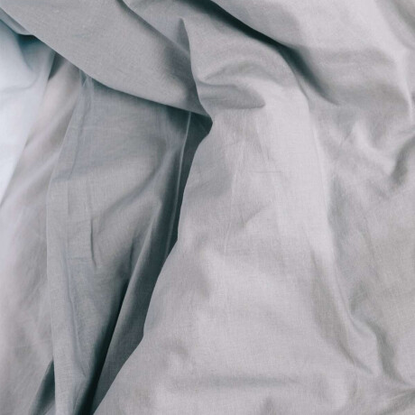 Juego De Sábanas 2 Plazas 200 Hilos 100% Algodón Gris