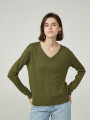 Sweater Plantanus Verde Oliva Oscuro