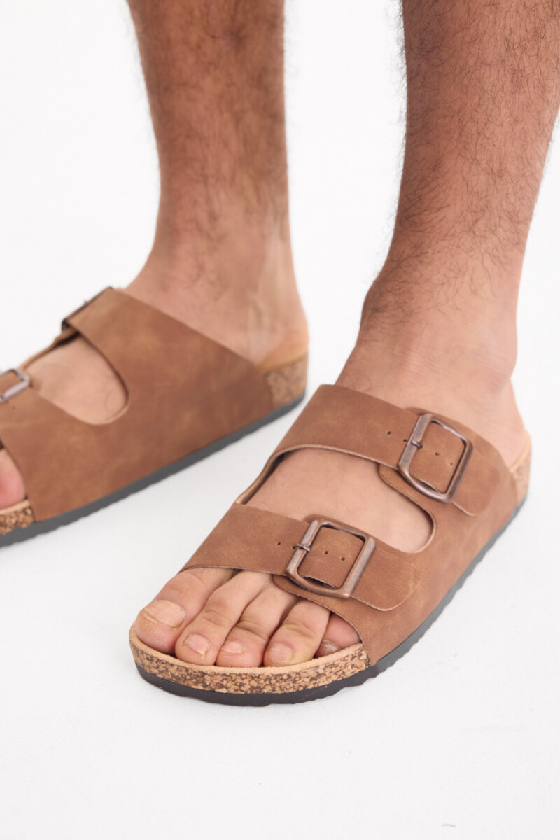 Sandalia Blackout Marron