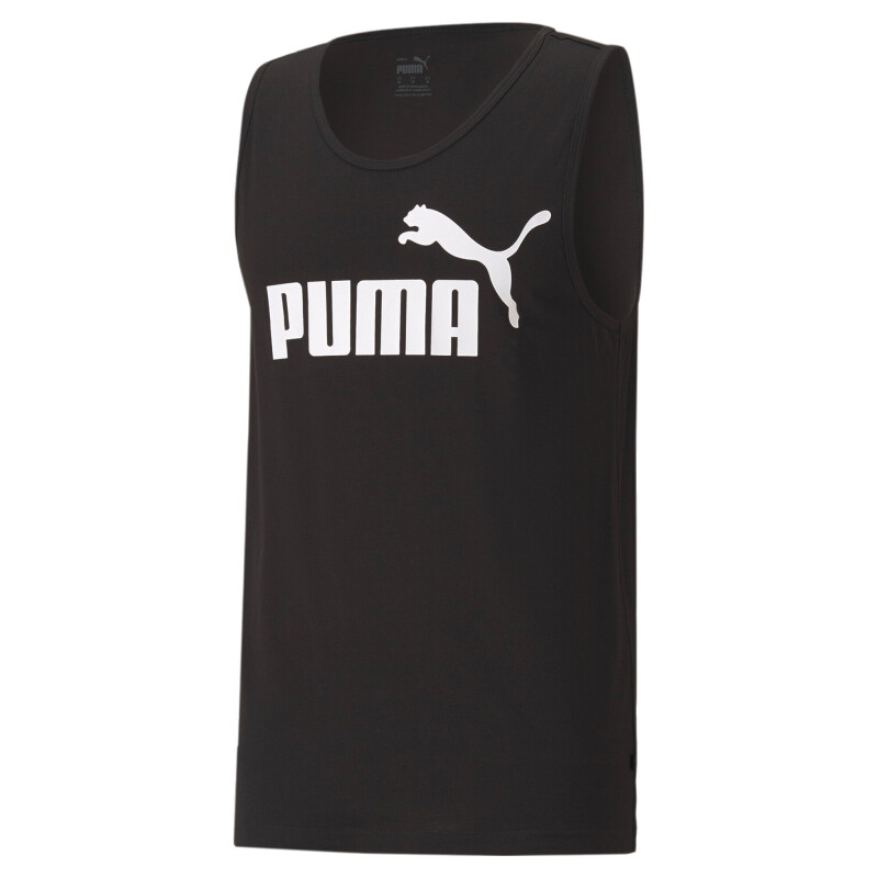 Remera Essentials Tank de Hombre Negro