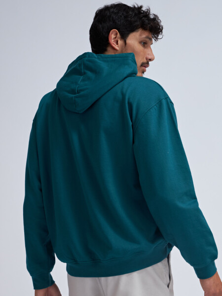 Canguro Oversize Verde petróleo