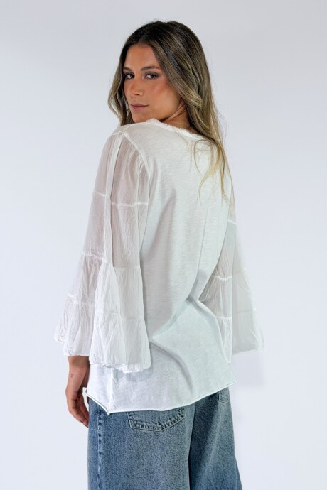 BLUSA CONDOTTI Blanco
