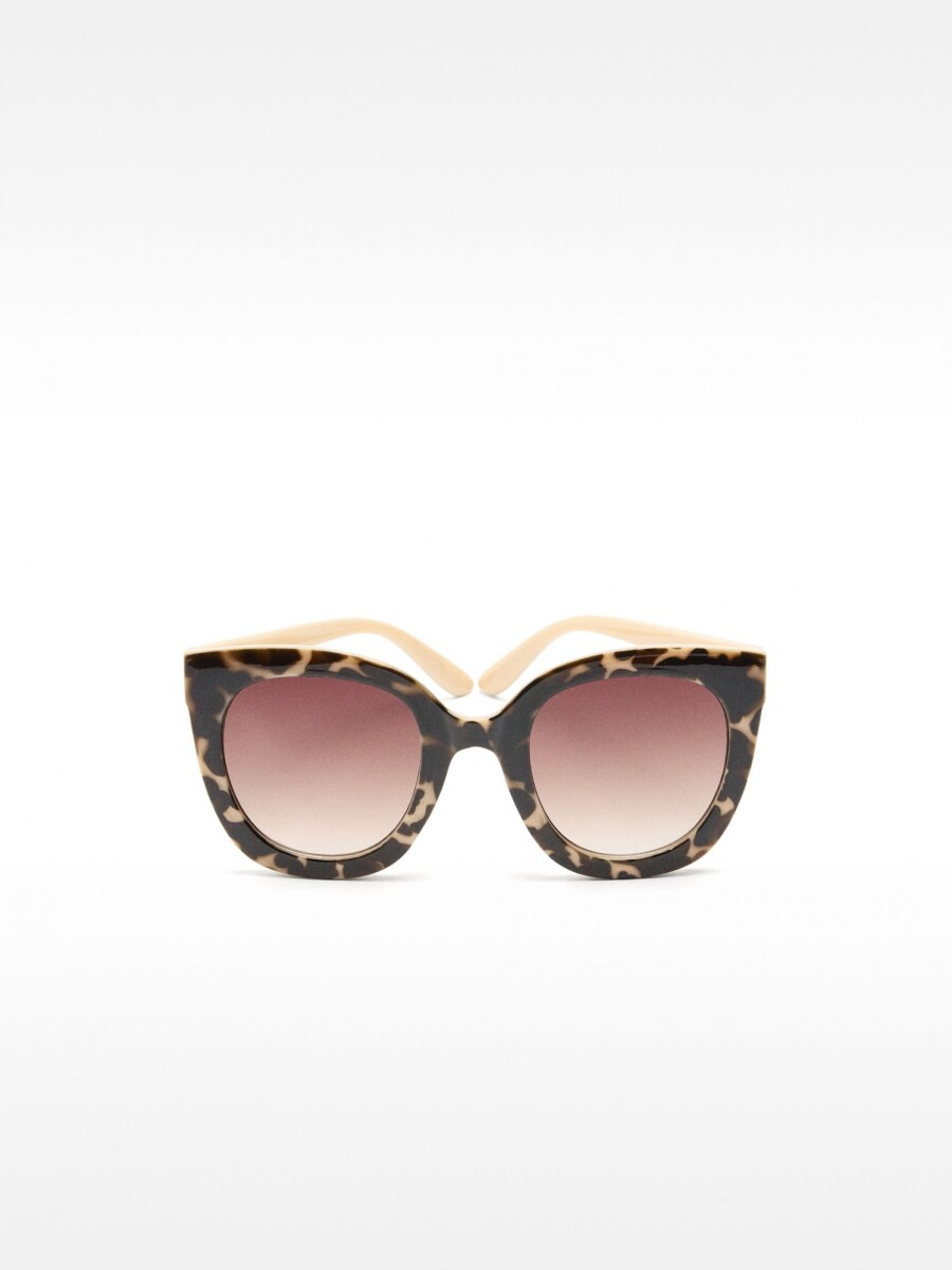 Gafas De Sol Cuadradas marron