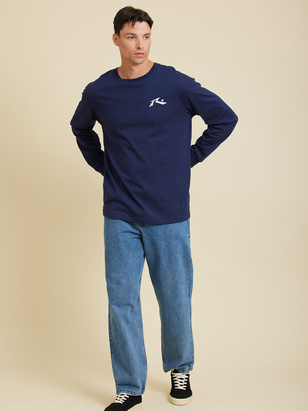 T-SHIRT KANDA RUSTY Navy