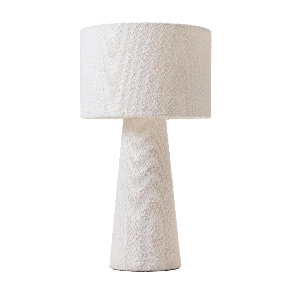 LÁMPARA - DE MESA OGGI, BLANCO TELA NBRABBWBBWCL 