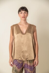 BLUSA ENCINO Tostado